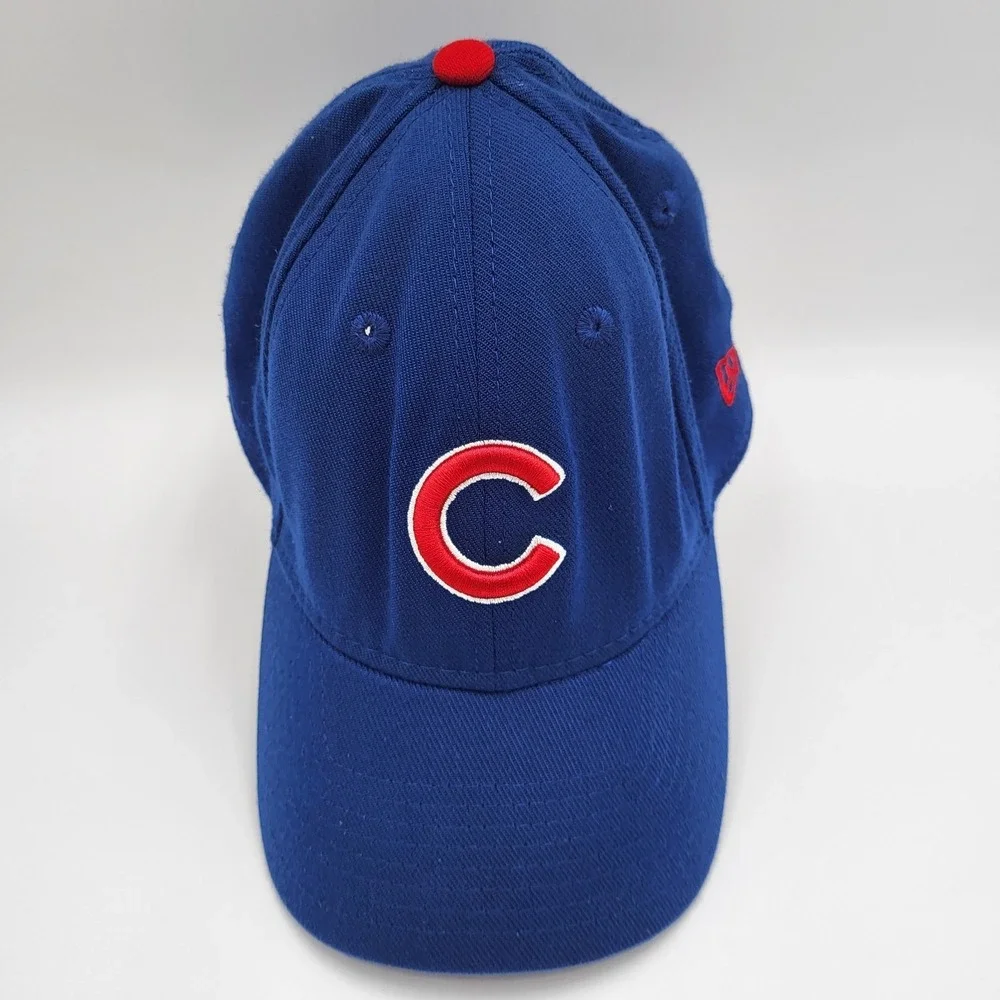 Vintage Chicago Cubs Hat Cap Embroidered Sze S-M  NEW ERA 39THIRTY